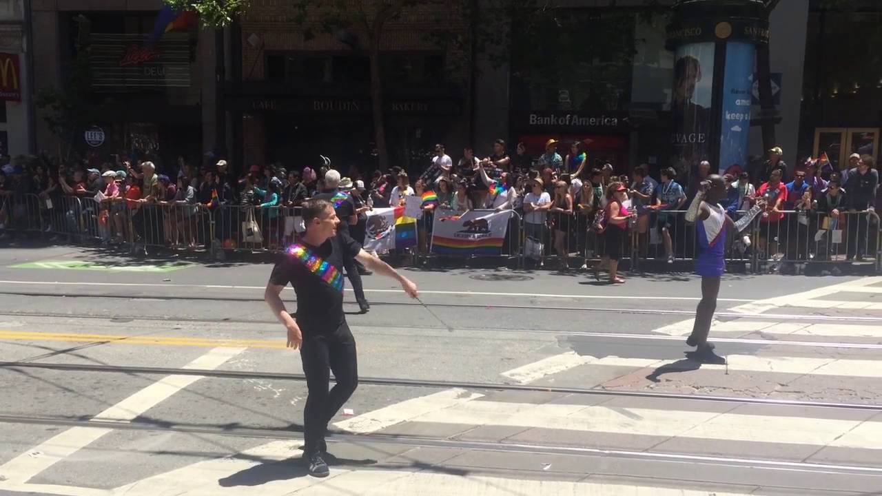 Twirling at SF Pride 2016: 1