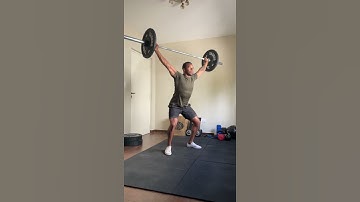Snatch complex 1 snatch pull + 1 hang high pull + low hang squat snatch