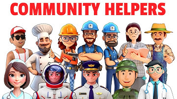 Jobs and Occupations for Kids | Community Helpers | Educational Video for Toddlers