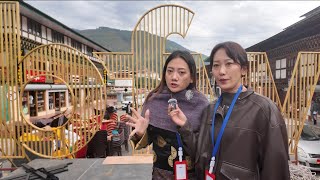 картинка: За кулисами Недели моды в Бутане: дефиле по улице Паро с @PemaDeki | Мода Бутана