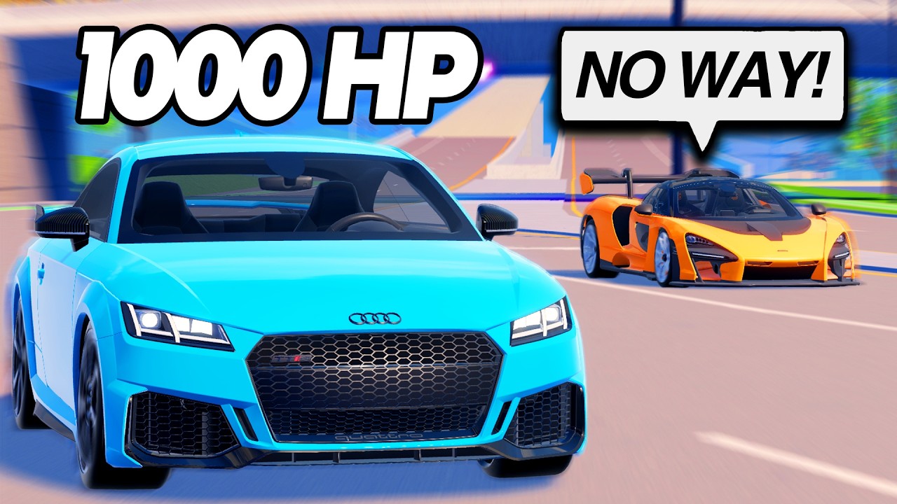 I Built A Sleeper Budget Car That DESTROYS Supercars In Races