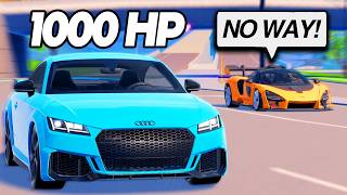 I Built A Sleeper Budget Car That Destroys Supercars In Races