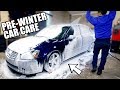 My Pre-Winter Car Cleaning Regimen