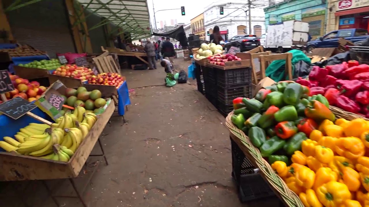 Walk through Mercado El Cardonal - Valparaíso - Chile 🇨🇱