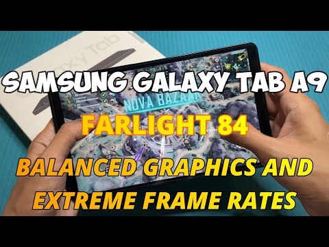 Farlight 84 in Samsung Galaxy Tab A9 (Hand Cam)