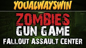FALLOUT ASSAULT CENTER [Part 3] ★ Call of Duty Zombies (Zombie Games)