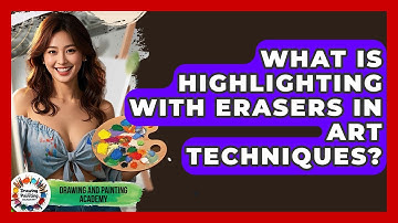 What Is Highlighting With Erasers In Art Techniques? - Drawing and Painting Academy