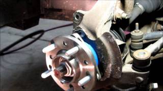 Alero front wheel bearing replacement part 2
