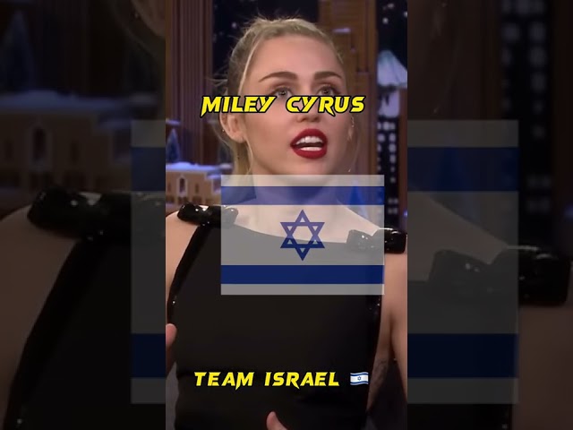 Celebrities who support Palestine 🇵🇸 and Israel 🇮🇱 class=