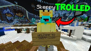 I Made a Skeppy Themed Minecraft Server to Troll Him