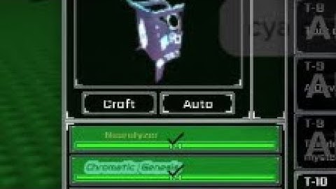 i crafted GENESIS DRIVE in sols rng