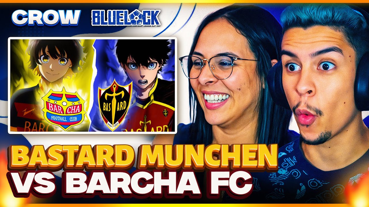 BASTARD MUNCHEN vs FC BARCHA - PARTIDA COMPLETA | Blue Lock | Crow | [Casal Jounin React] 🔥