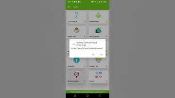 Foreground service location permission uses for helena fertilizer