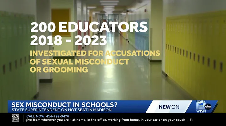 State superintendent calls for changes, new laws to address sexual misconduct allegations