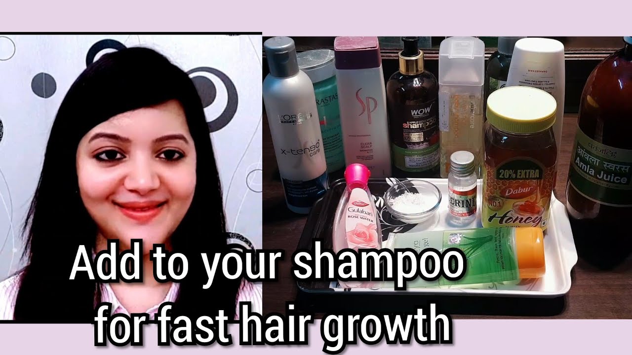 7 ingredients you should add to your shampoo for fast hair growth