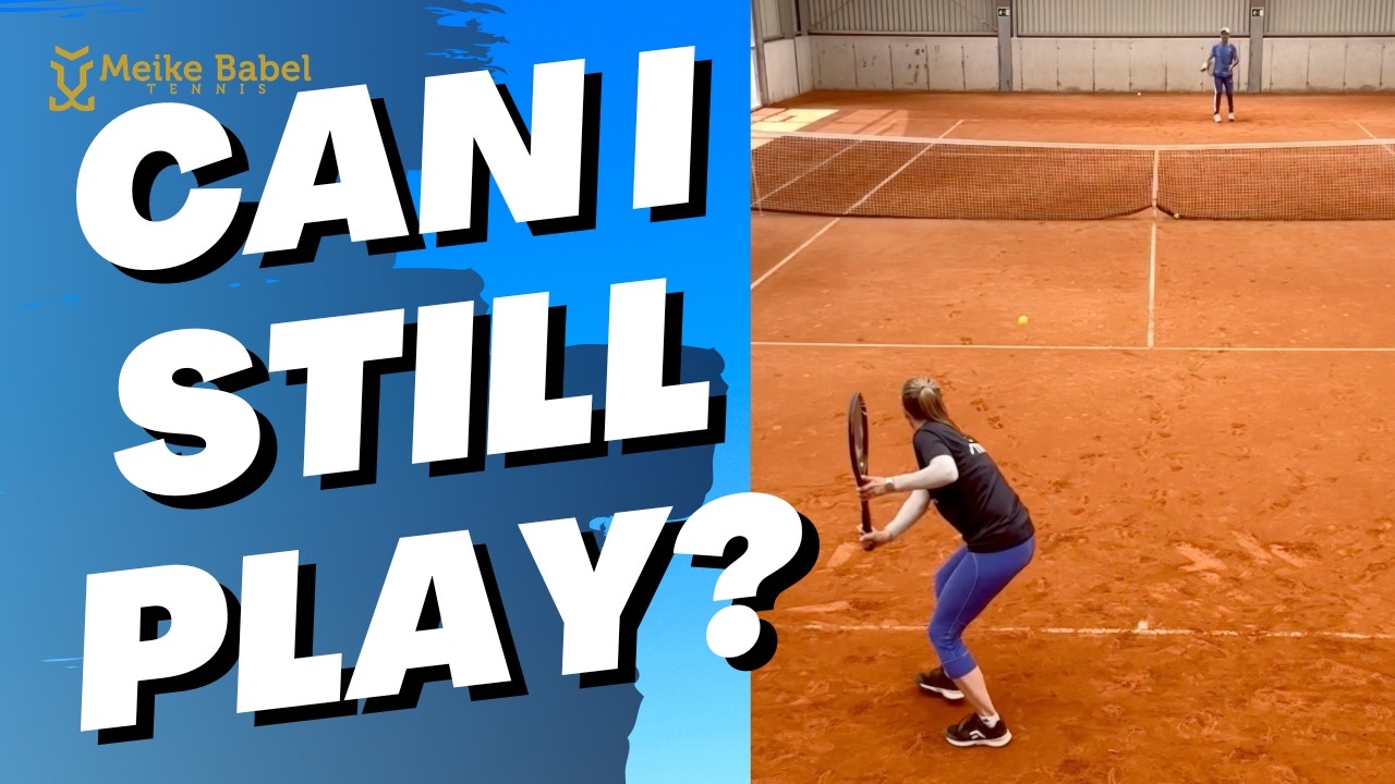 My First Real Tennis Points in 15 Years - on Clay Court!