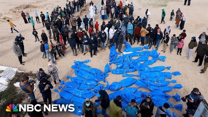 80 Bodies Buried In Rafah After They Are Handed Over By The Israeli Army