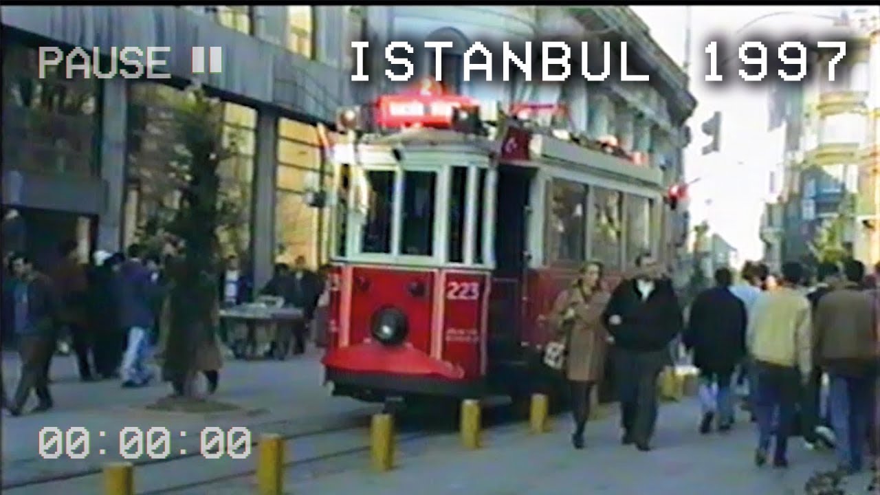 1997 Yılı İstanbul Görüntüleri | İstiklal Caddesi, Karaköy, Galleria AVM