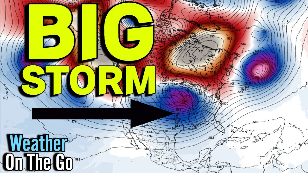 This BIG Storm Is Growing VERY Fast... WOTG Weather Channel - YouTube