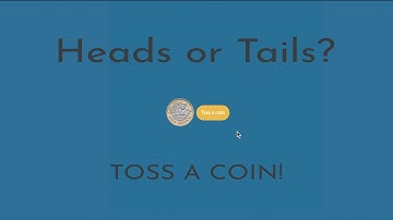 CSS & JS/ Toss a Coin!