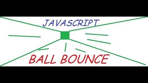 Ball Bouncing Game JavaScript || Html || Css