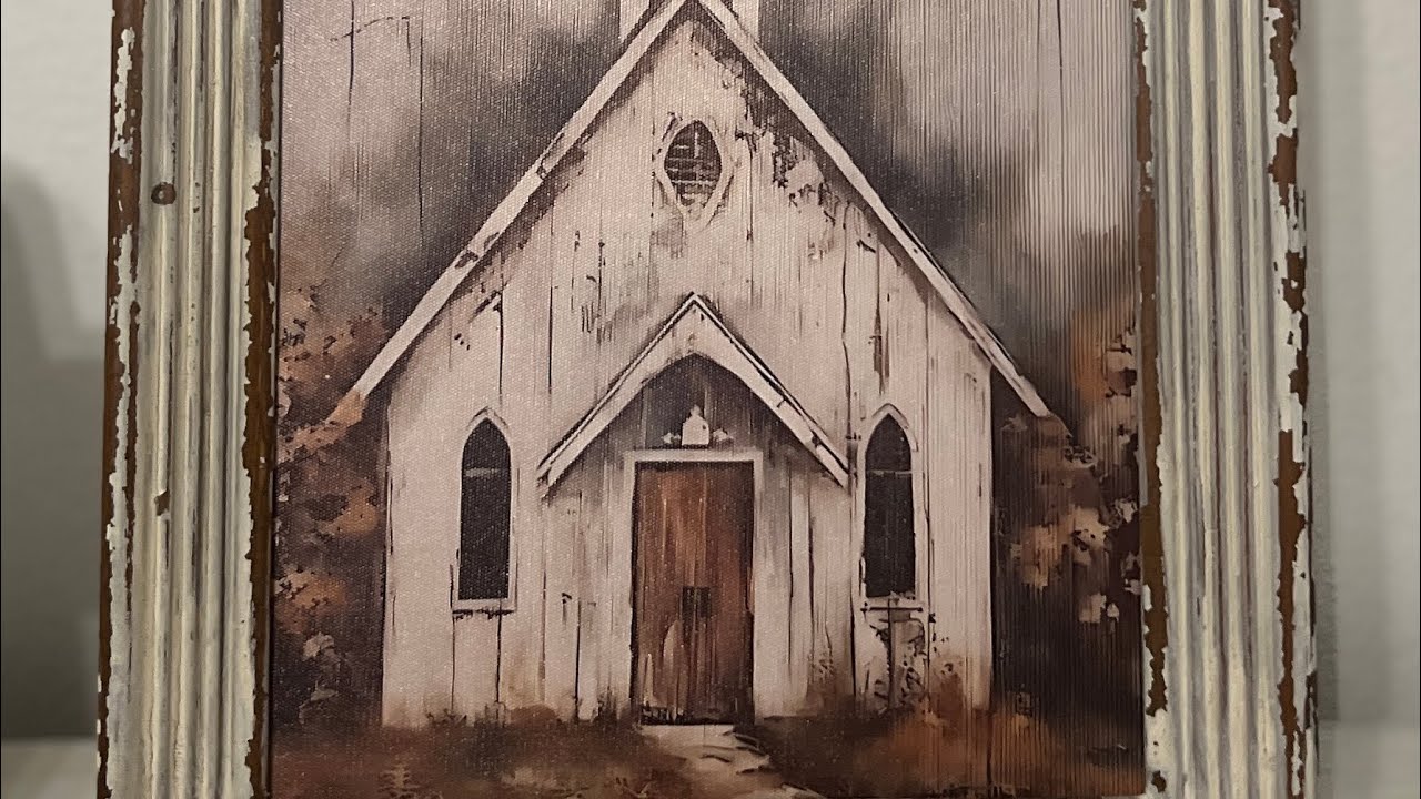 Thrift store frame makeovers