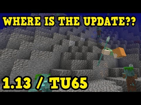 Minecraft 1 13 Tu65 Release Date Java Ps4 Where Is It Youtube