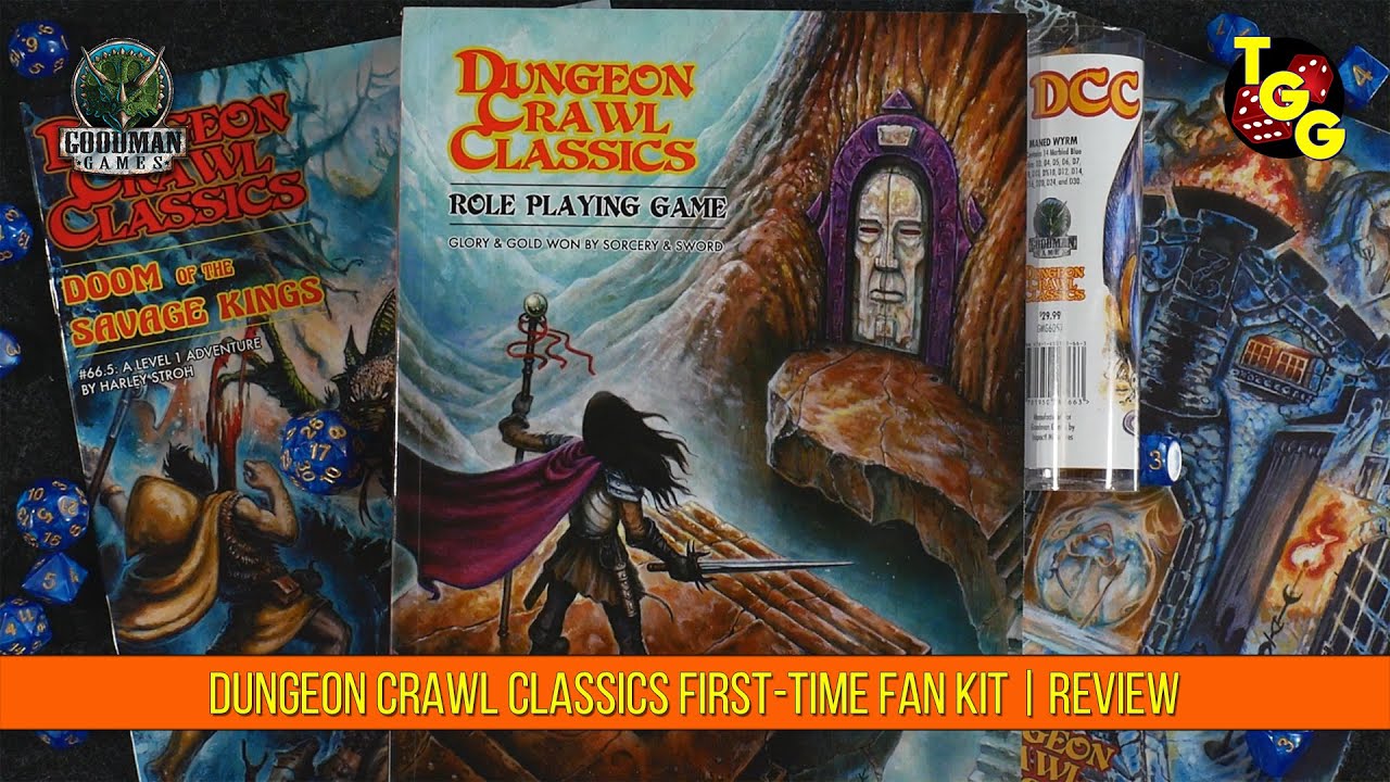 Dungeon Crawl Classics FirstTime Fan Kit Review YouTube
