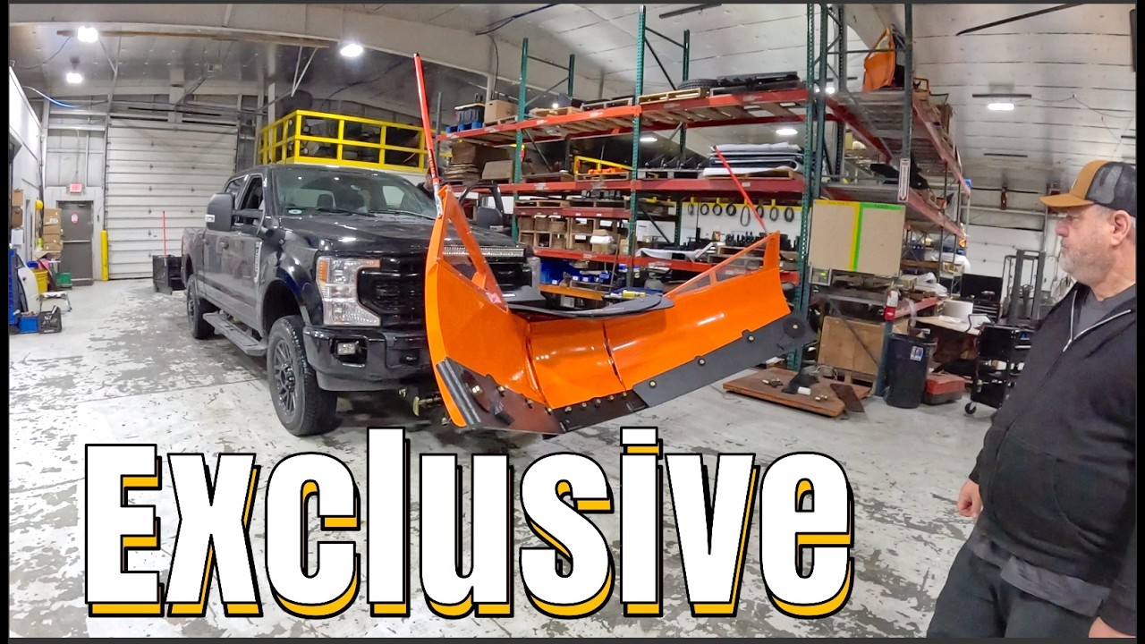 Эксклюзивная экскурсия по уникальным снегоуборочным машинам компании Sno-Power.