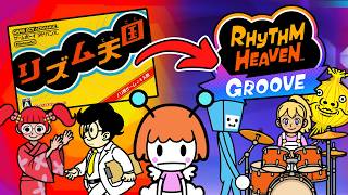 Every Rhythm Tengoku (GBA) Reference In Rhythm Heaven Groove