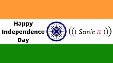 Live Coding Vande Mataram on Sonic Pi & MidiTrail. #JaiHIND