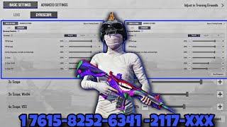 New Update 4.3⚡️Best Sensitivity Code + Control Settings Pubg Mobile