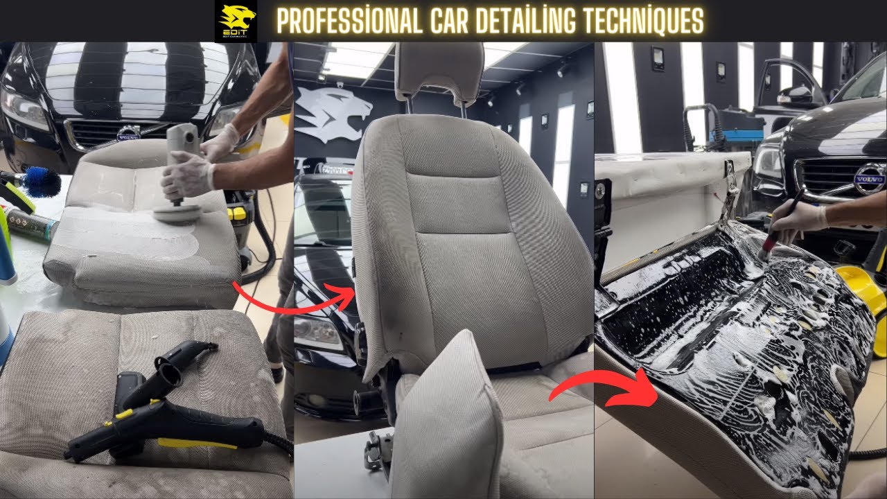 Deep Seat Cleaning and Vacuuming: Professional Car Detailing Techniques