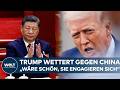 STRAßE VON HORMUS: Trump wettert gegen China! – „Wäre schön, sie engagieren sich!“