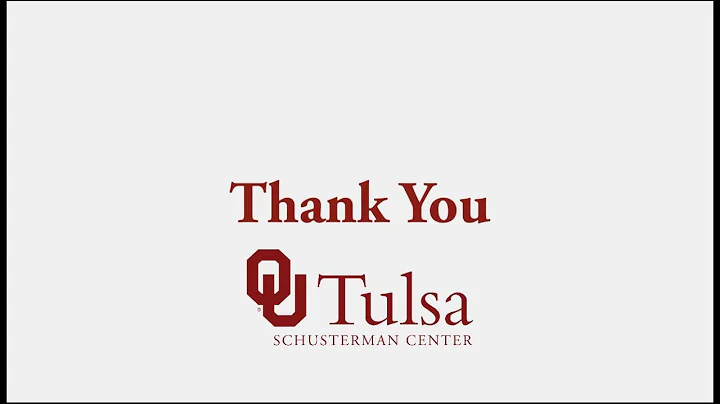 OU-Tulsa: Thank You