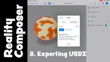 Sharing USDZ files from Reality Composer on the iPad to other devices