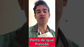 O que significa o ponto de igual pressão?