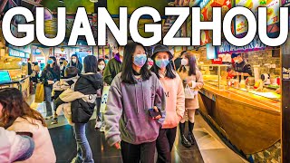 Guangzhou Tianhe Festival Walk | 2023 New Year Walking Shopping Tour, 4K HDR