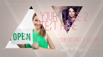 Parallax Triangle Intro | T Phillips Video Agency