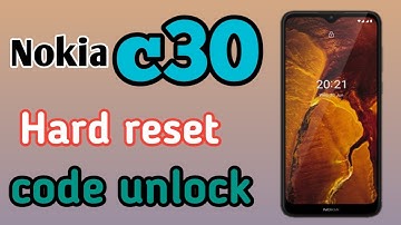 Nokia c30 hard reset | Unlock Pin/Pattern Lock Without Box With Free Tool