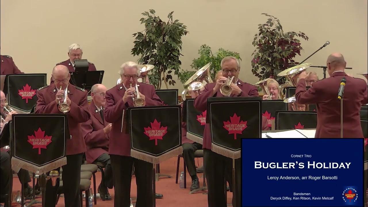 Heritage Brass Anniversary Concert Oshawa 2022 Buglers Holiday