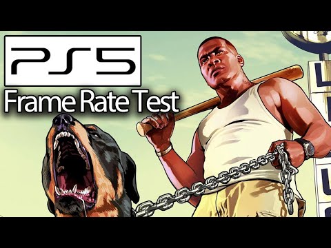 GTA 5 - PS5 Upgrade Frame Rate Test