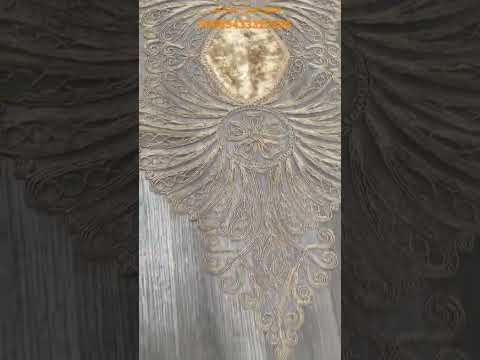 طقم طاولة 5 قطع مخملي اورجينال بدانتيل