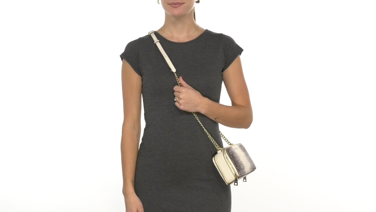 DKNY Felicia Double Zip Crossbody SKU 9700645 YouTube
