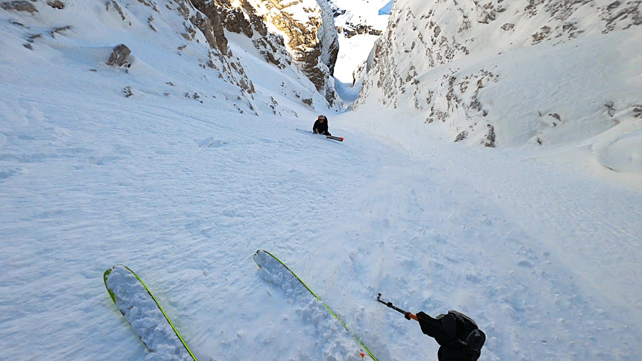 Canalone Neri - Una salita di quasi 5 ore e una discesa epica