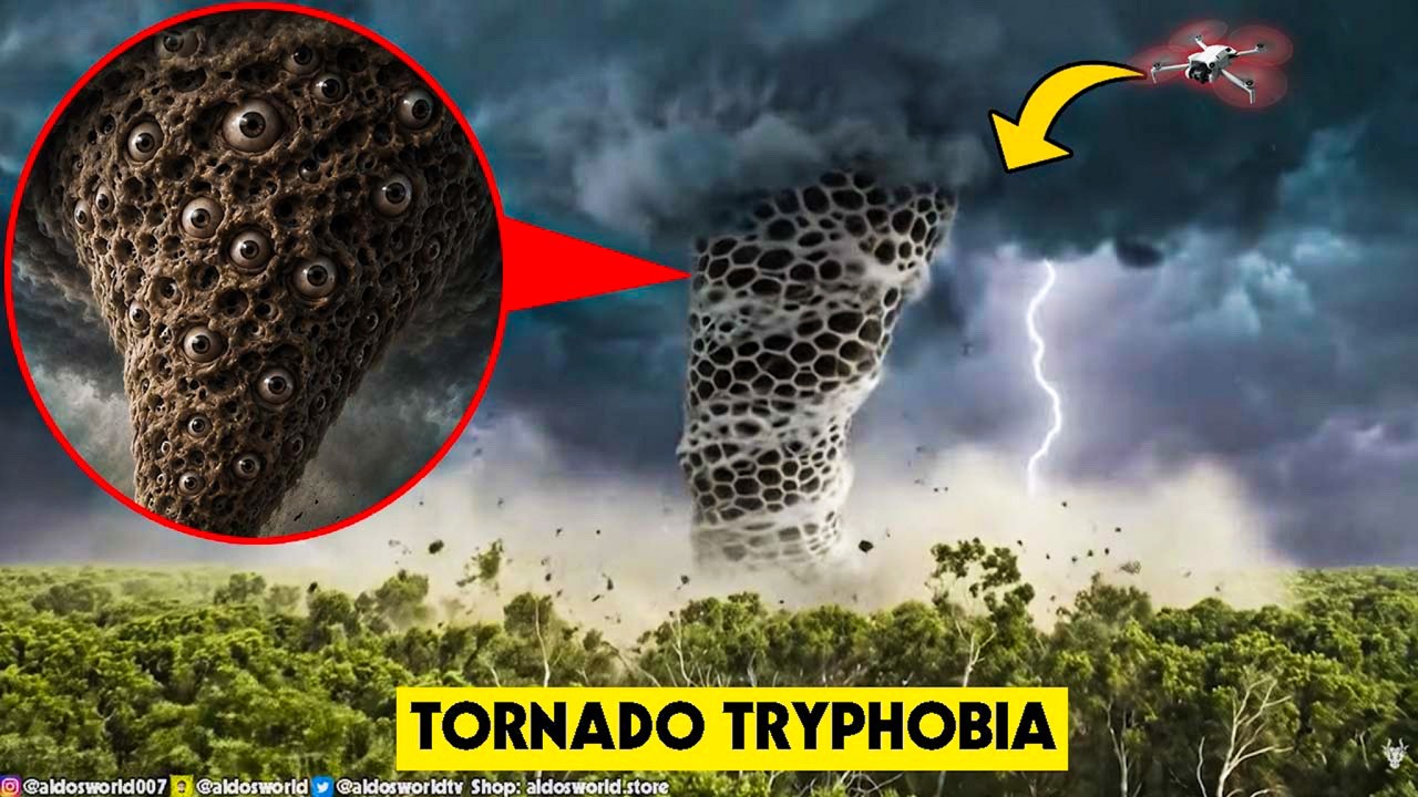 Drone catches TORNADO TRYPHOBIA DESTROYING A CITY in REAL LIFE