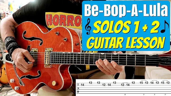 Be-Bop-A-Lula - Both Solos w/TAB [Gene Vincent and...