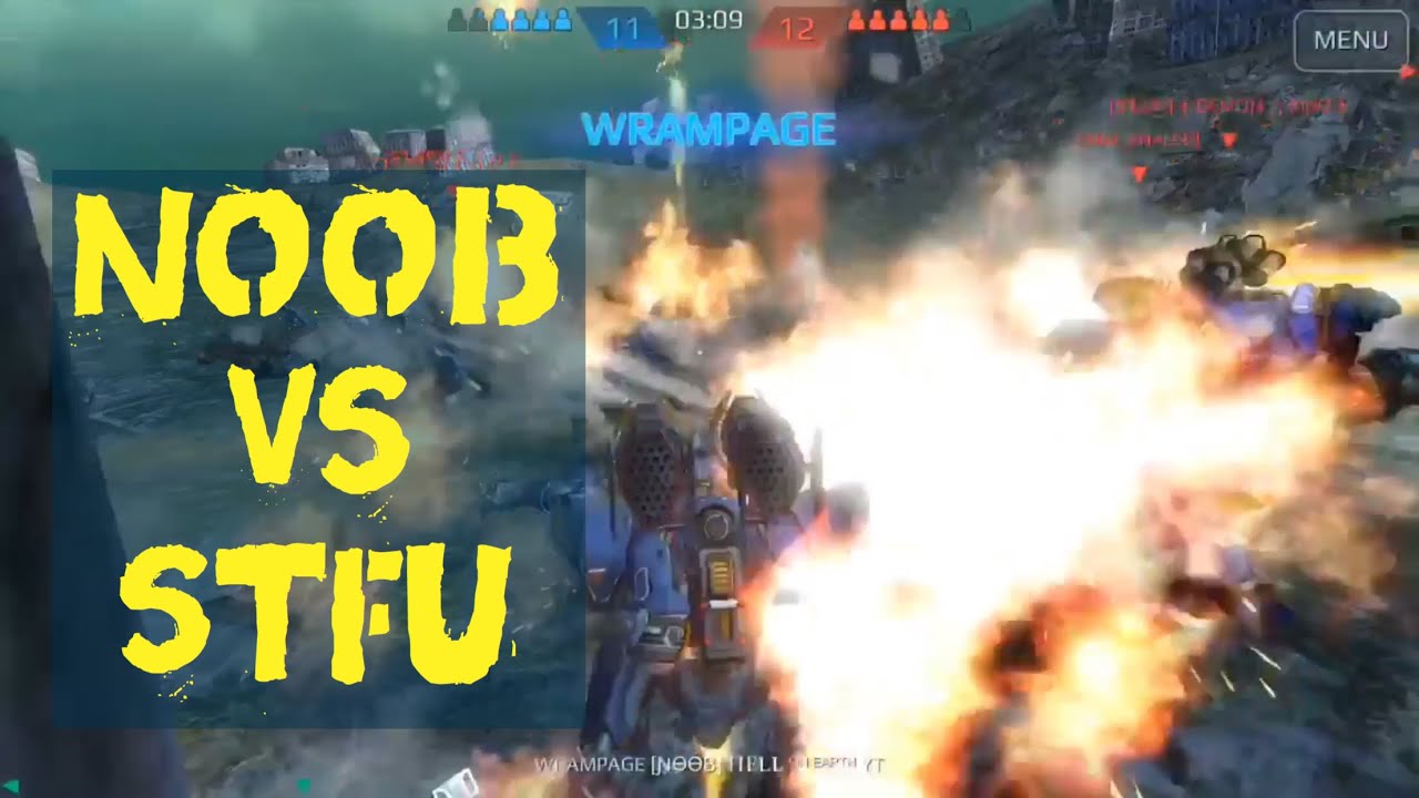 War Robots - NOOB vs STFU | The Hydra Clan