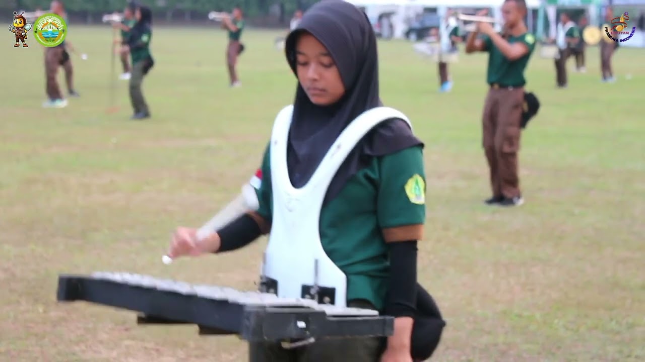 OPENING PERTIKAWAN NASIONAL 2024/DRUMBAND SMK KEHUTANAN KADIPATEN MAJALENGKA (GLADI)