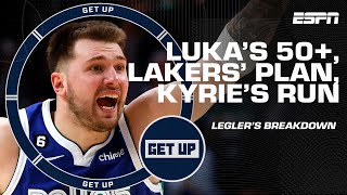 🏀 Latest NBA action: Luke drops 50+ again, Kyrie's hot stretch \& Lakers' deadline plans 🔥 | Get Up
